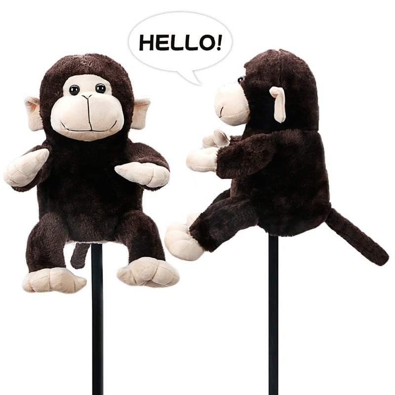 MAZEL Monkey Golf Club Head Cover for 460CC Driver,Woods (Brown) - Image 4